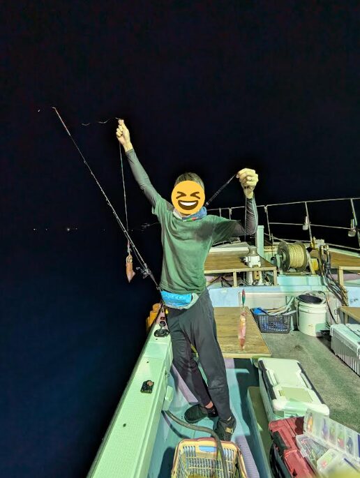 ダブル釣果