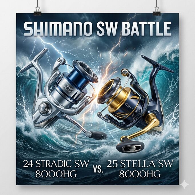 24ストラディックSW8000hg と 25ステラSW8000hgとの闘い