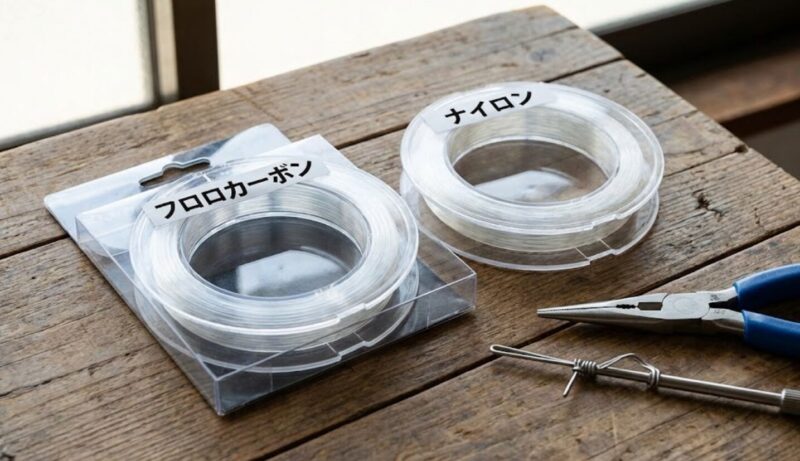 フロロカーボンとナイロンの違い