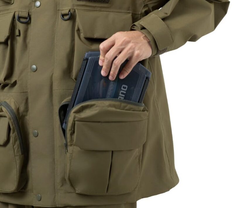 装備をまとめやすい収納構造