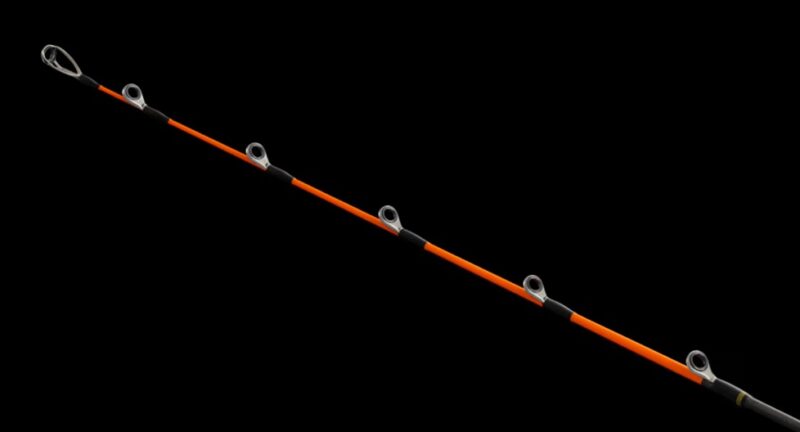 タコの微かなサワリを可視化する穂先のカラー